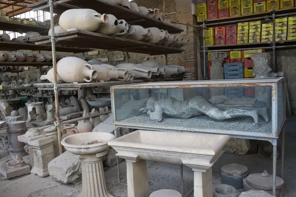 Pompeji museum — Stockfoto