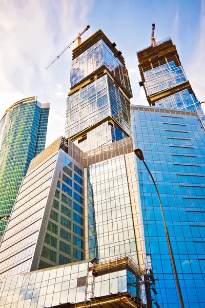 Vysoké mrakodrapy — Stock fotografie