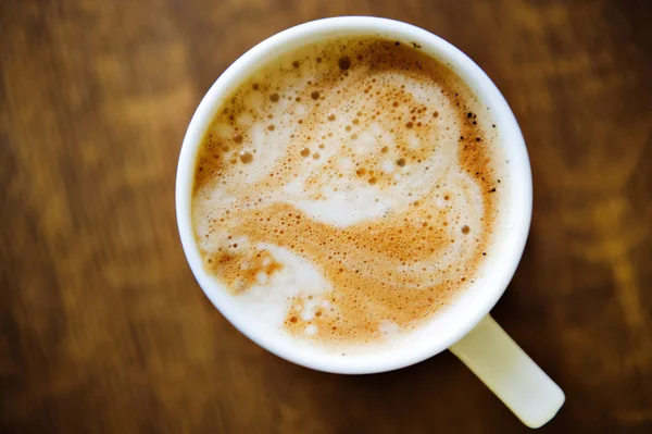Hart latte art — Stockfoto