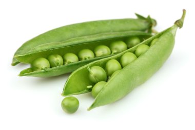 Sweet green peas clipart