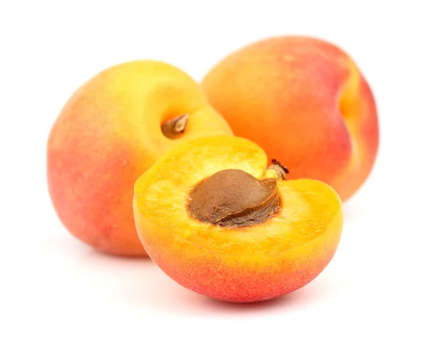 Fresh apricots in closeup — Stock Photo, Image