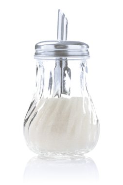 Sugar dispencer isolated clipart