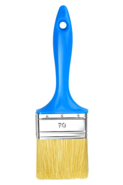 Blue paint brush — Stock Photo, Image
