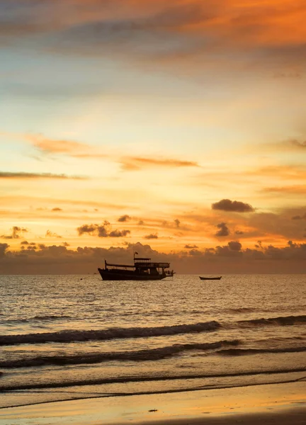 タイ釣りボート — ストック写真