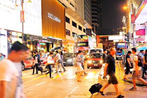 Rua Hong Kong — Fotografia de Stock