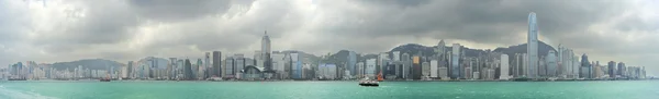 Panorama Hongkongu — Zdjęcie stockowe