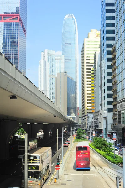 Hong kong δρόμο — Φωτογραφία Αρχείου