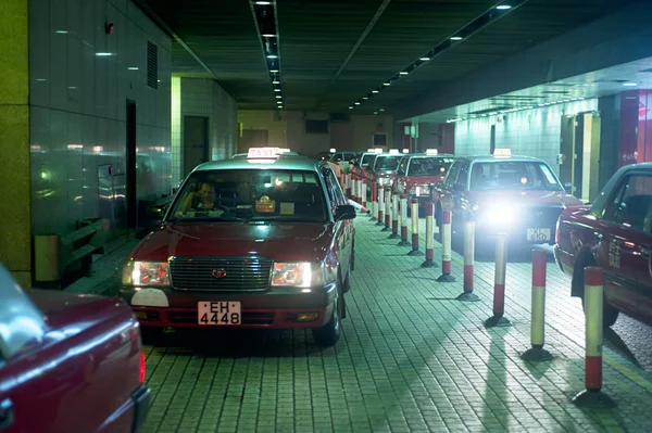 Hong Kong Taxi — Stockfoto