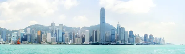 Panorama de Hong Kong — Fotografia de Stock