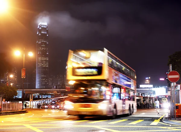 stock image Hong Kong bus