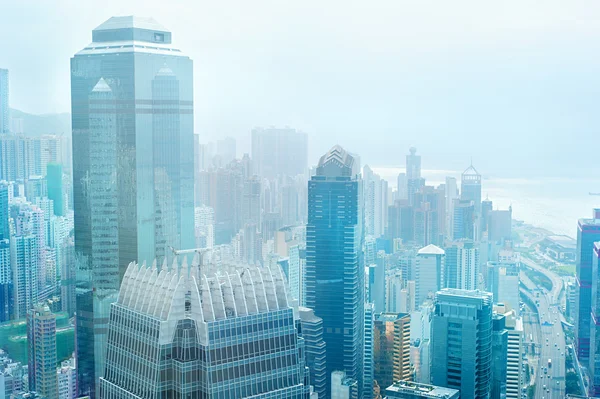 Hong Kong Business Center — Stockfoto