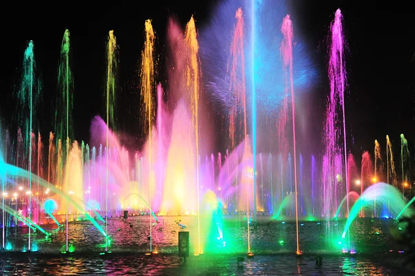 stock image Fountain show