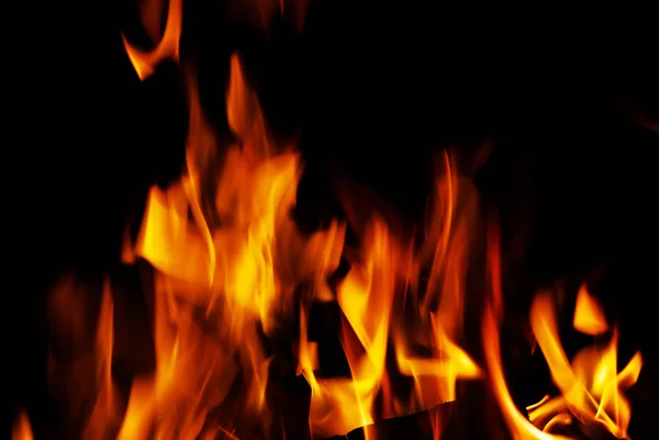 Текстура огня — стоковое фото