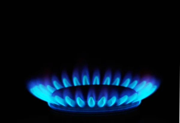 Газовая печь — стоковое фото