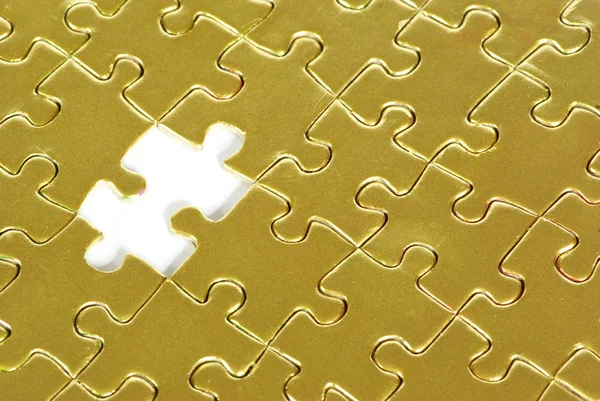 Goldpuzzle — Stockfoto