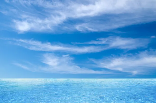 Thailand zee en perfecte hemel — Stockfoto
