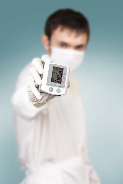 圧力を測定する計器の医者 ロイヤリティフリーのストック画像