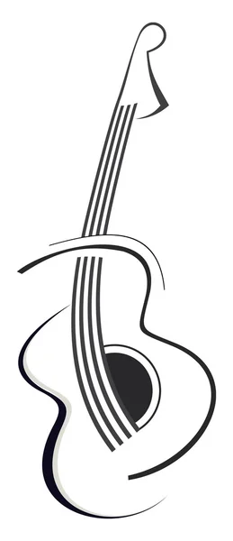 Икона гитары — стоковое фото