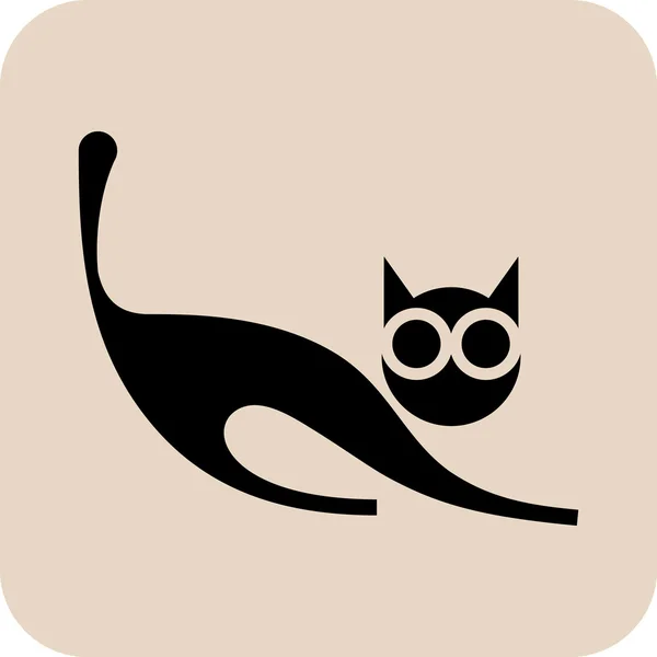 stock vector Cat icon