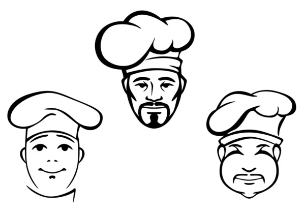 Chefs de restaurant — Image vectorielle