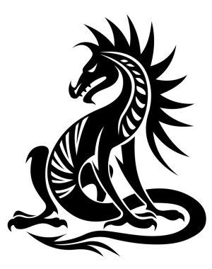 Asian dragon clipart