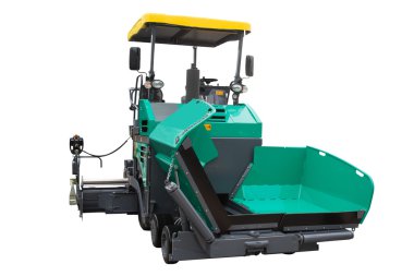 Asphalt spreading machine clipart