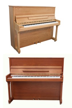 Two pianos clipart