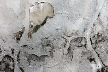 Grunge kırık beton duvar