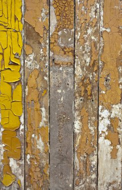 Old, grunge wood panels used as background clipart