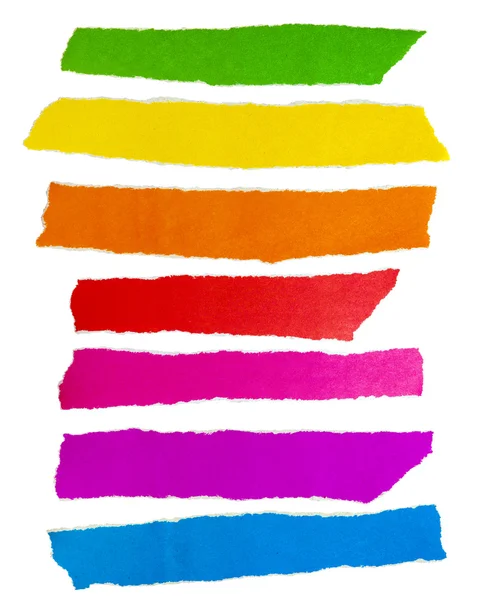 Färgat papper — Stockfoto