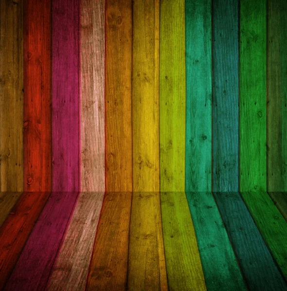 Colorful wood Background — Stock Photo, Image