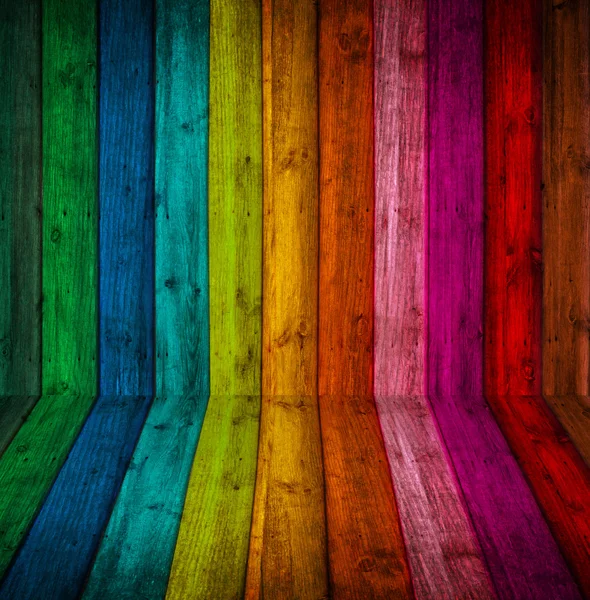 Colorful wood Background — Stock Photo, Image