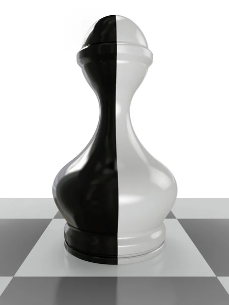 Piyon satranç şekil — Stok fotoğraf