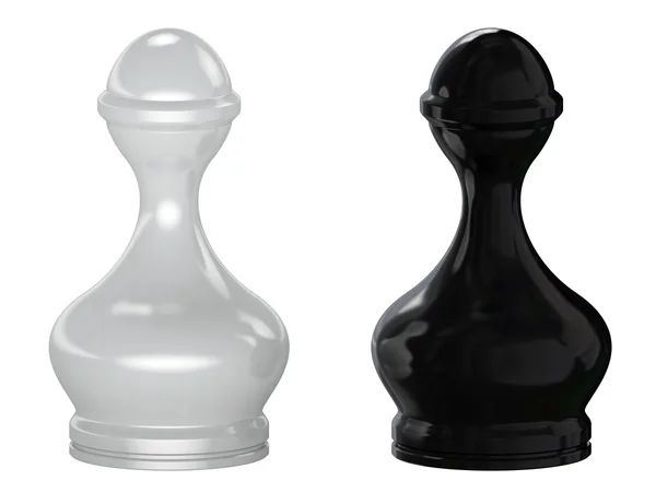 Piyon satranç şekil — Stok fotoğraf