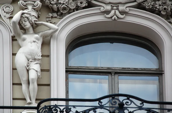 Art Nouveau em Riga — Fotografia de Stock