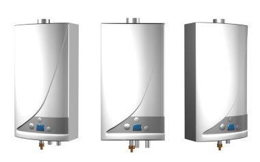Gas boilers clipart