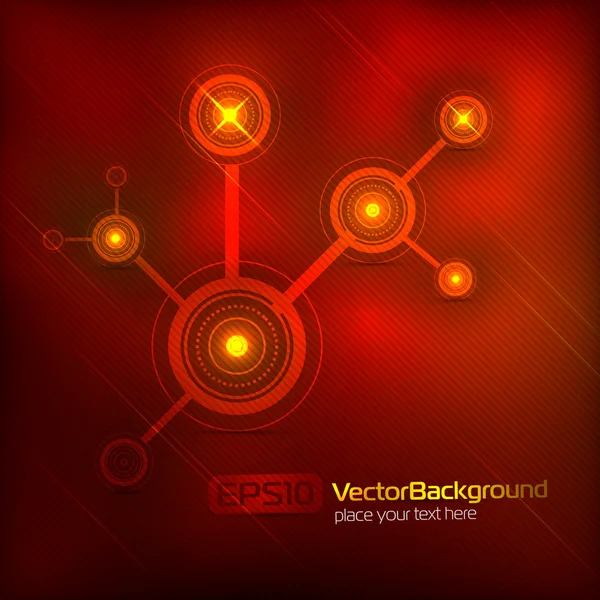 Techno background — Stock Vector