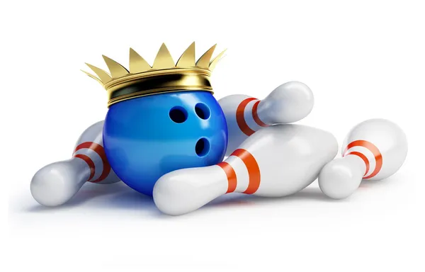 Bowling King — Foto Stock