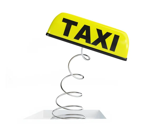 Snabb taxi — Stockfoto