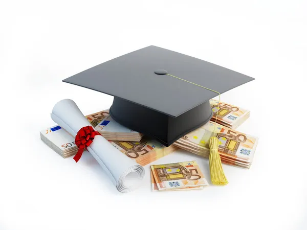 Pris avgångsbetyg eller utbildning — Stockfoto