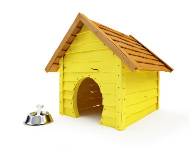 Dog house clipart