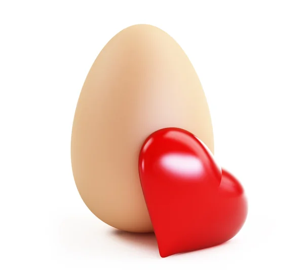 Yumurta aşk — Stok fotoğraf