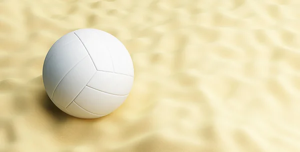 Volleyball on the beach — Stock Photo, Image