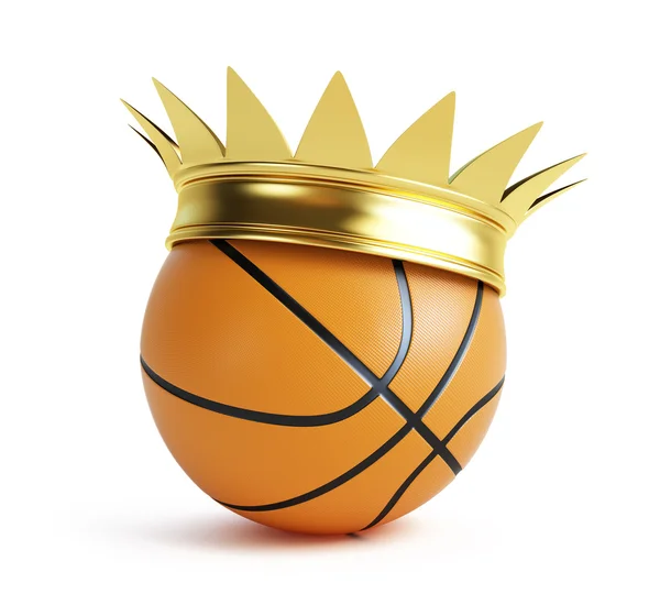 Crecer oro baloncesto — Foto de Stock