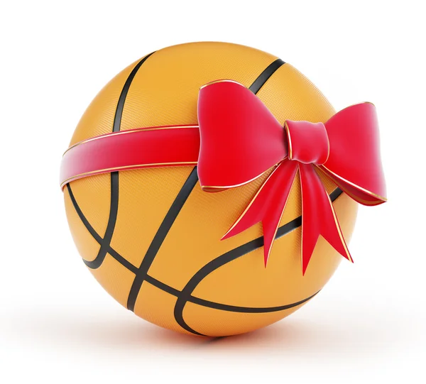 Ajándék kosárlabda — Stock Fotó