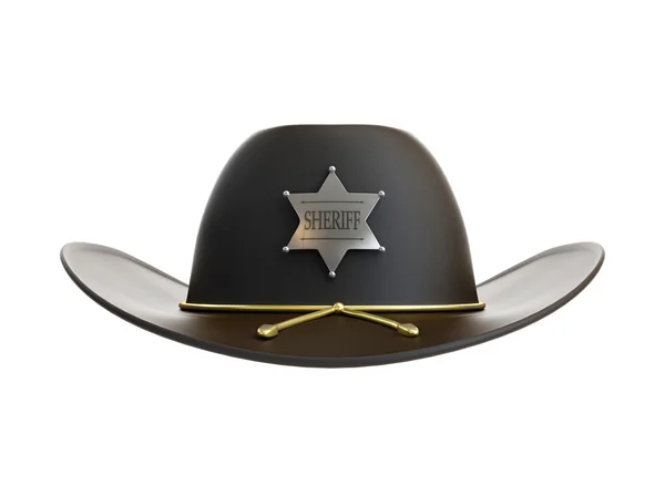 Sombrero Sheriff — Foto de Stock