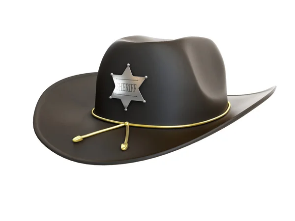 Sheriff hoed — Stockfoto