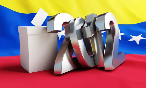 Голосуйте за Венесуэлу 2012 — стоковое фото