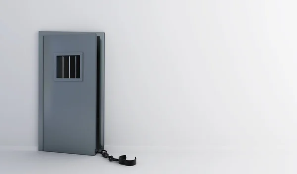 Prison doors open — Stock Photo, Image