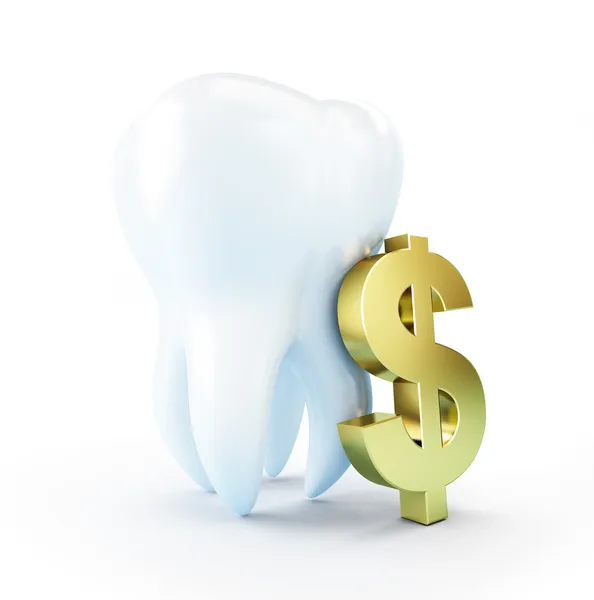 Kosten der Zahnbehandlung — Stockfoto